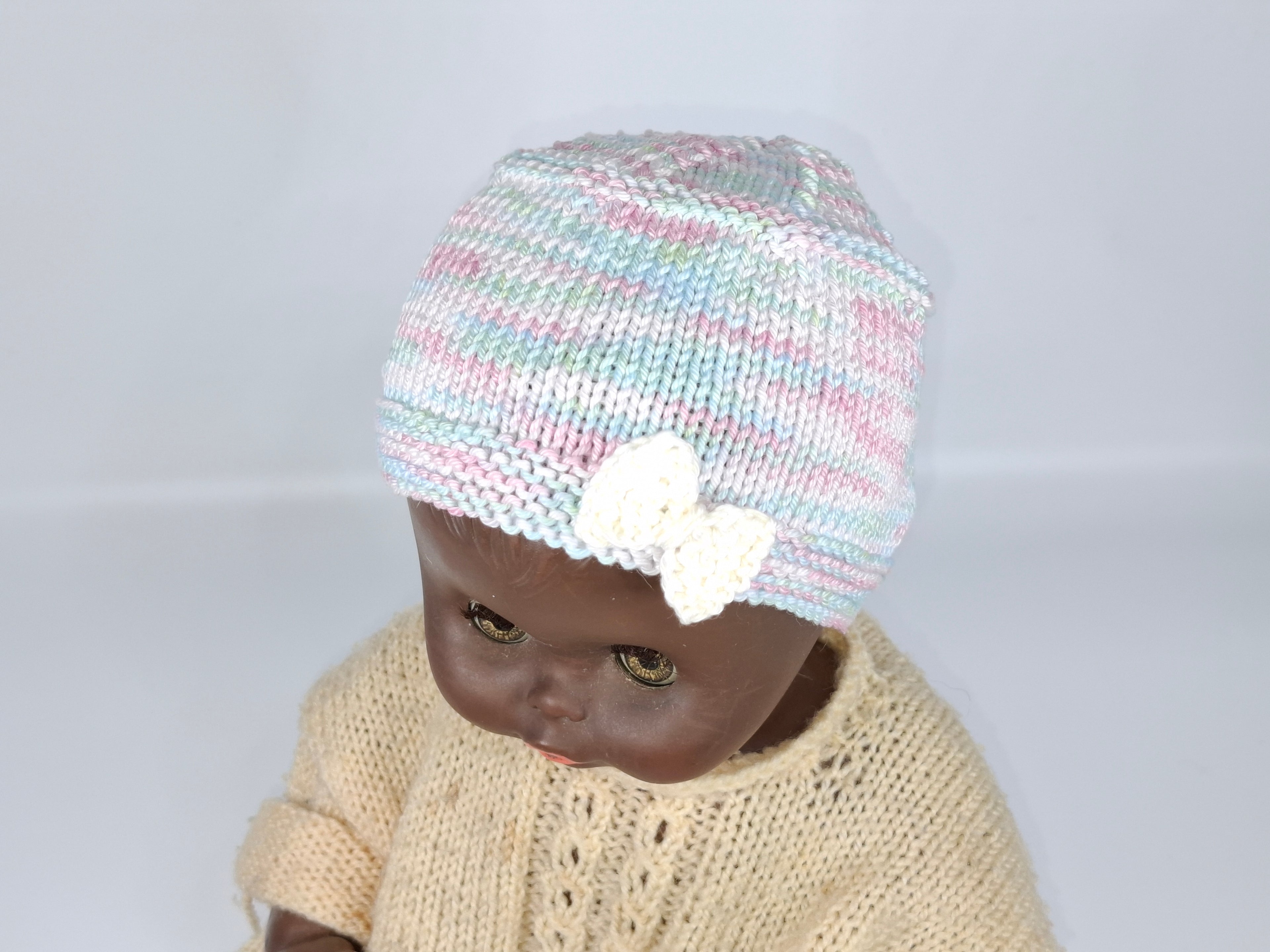 Bonnet de Naissance - Modèle Maïa