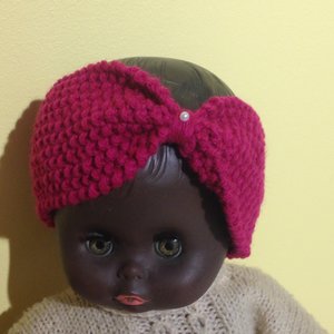 Bandeau / Headband 0/3 mois - Modèle RANA