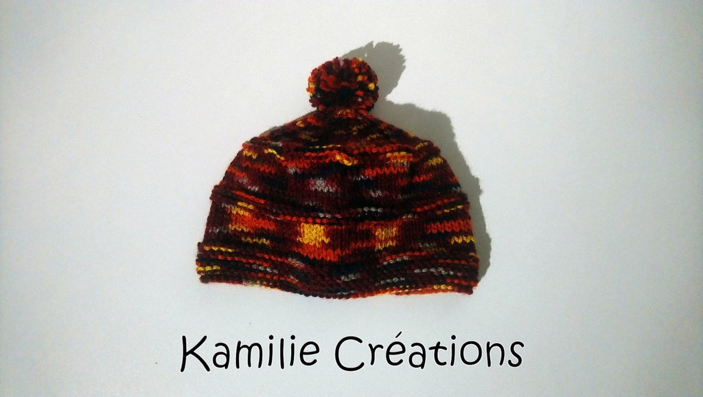 Bonnet Bébé - 3 Mois - Modèle CAMELO