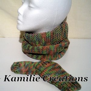 Tour de cou - Snood Fille - 2/6 ans - Modèle PERSEE