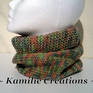 Tour de cou - Snood Fille - 2/6 ans - Modèle PERSEE