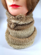 Bandana en Laine - Modèle Cappuccino