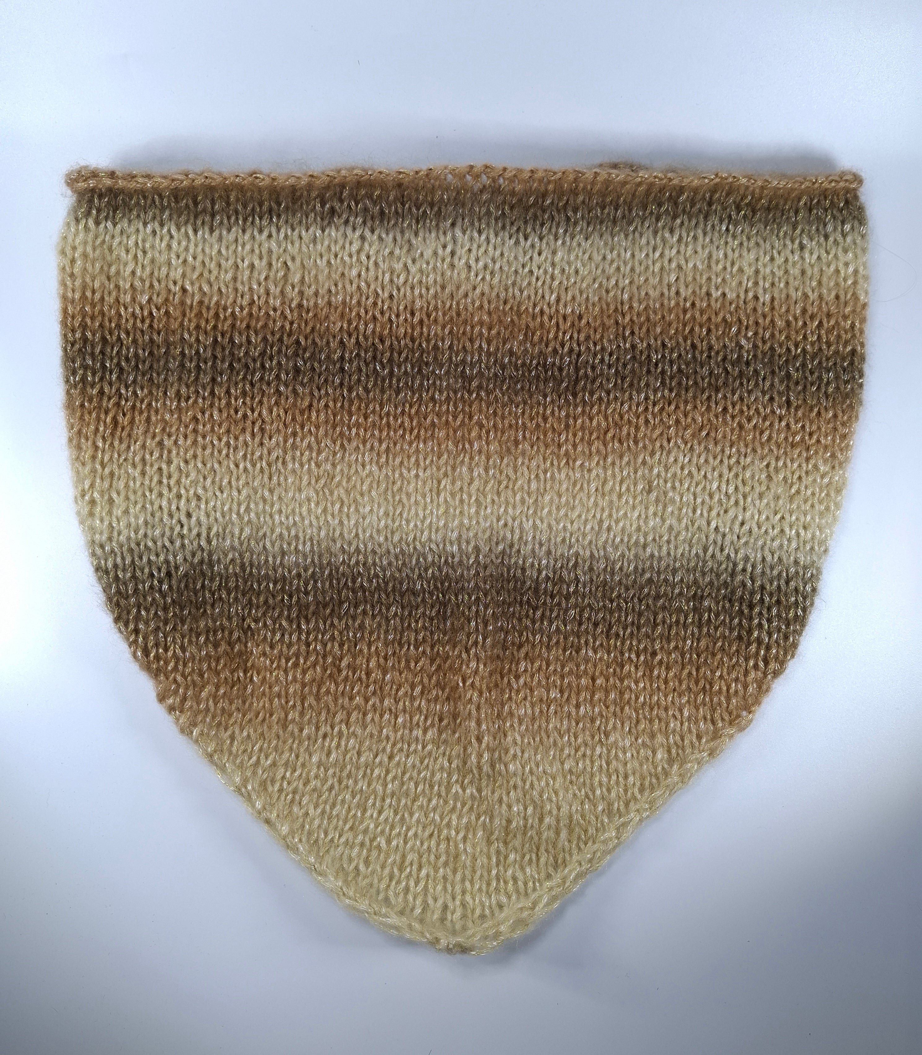 Bandana en Laine - Modèle Cappuccino