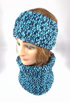 Bandeau - HeadBand  - Modèle Duo Marine