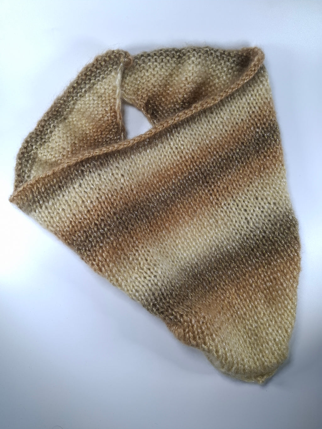 Bandana en Laine - Modèle Cappuccino