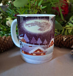 Mug en céramique - Modèle Village de Noël