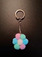 Porte-Clefs - Modèle Arc en Pastel