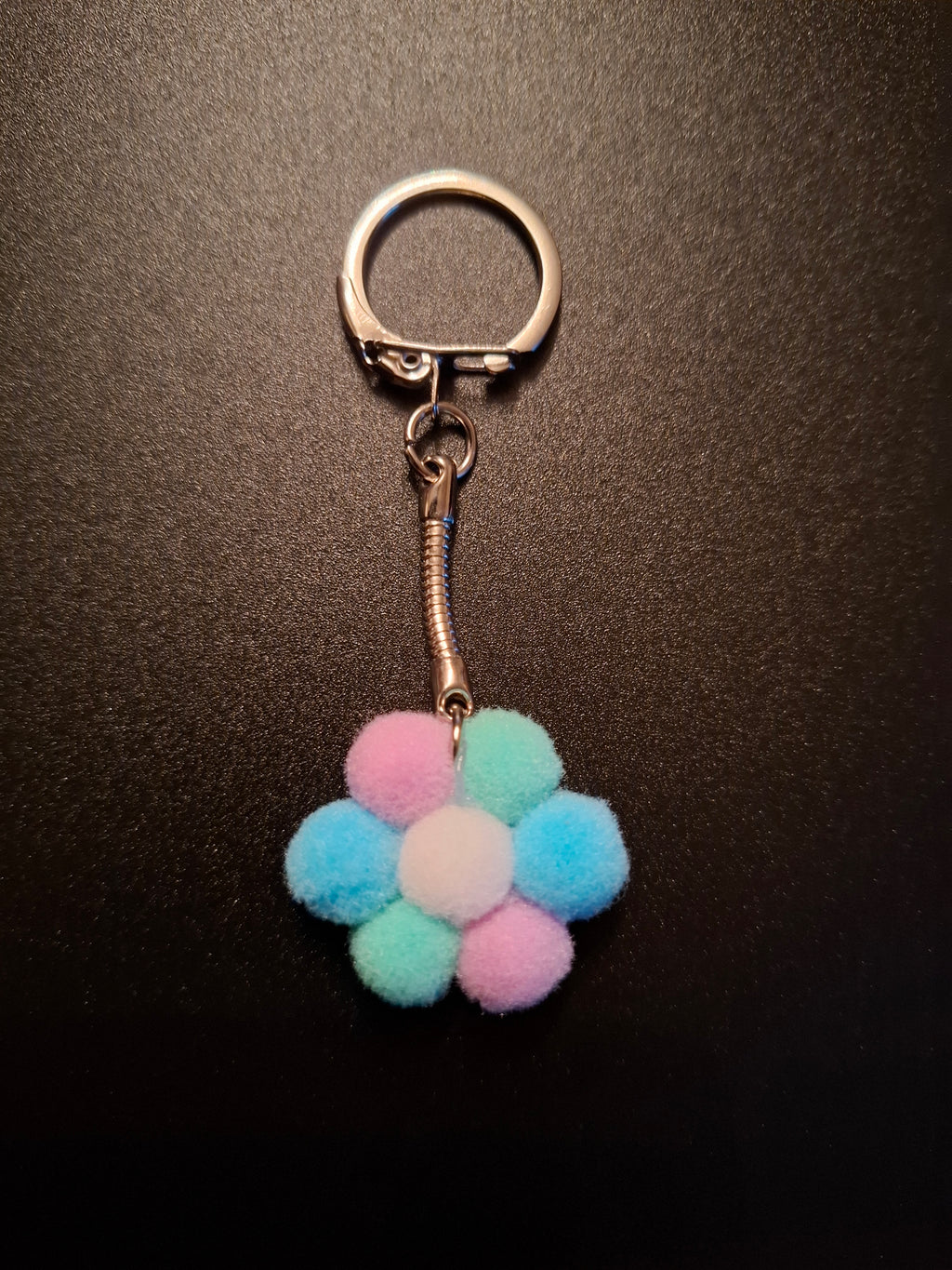 Porte-Clefs - Modèle Arc en Pastel