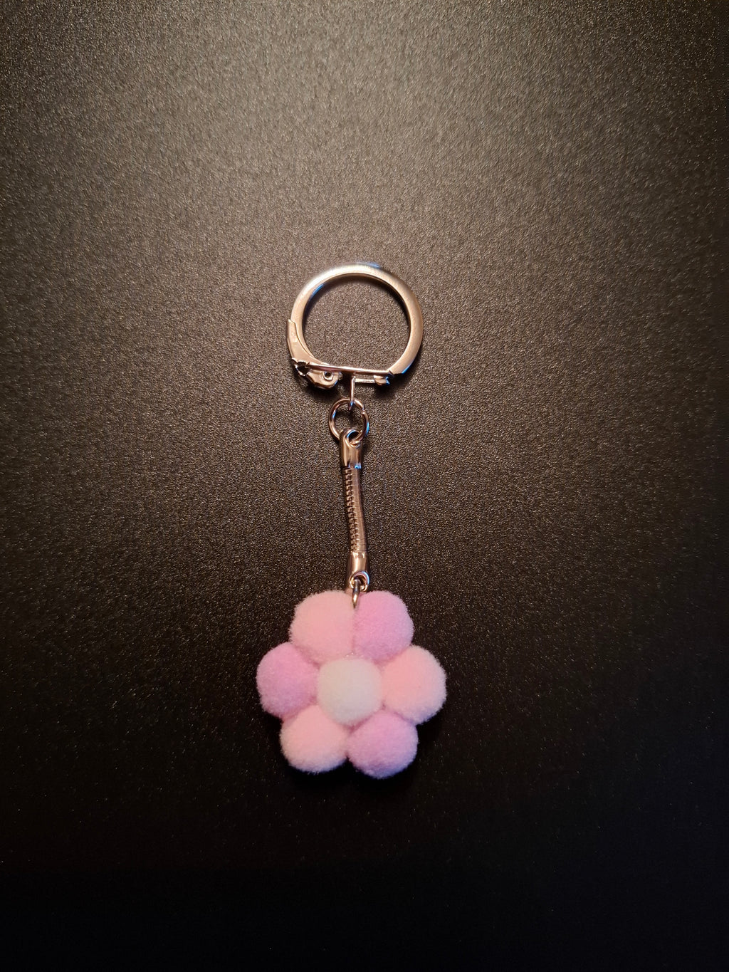 Porte-Clefs - Modèle Rose Mauve Douceur