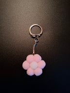 Porte-Clefs - Modèle Rose Pastel