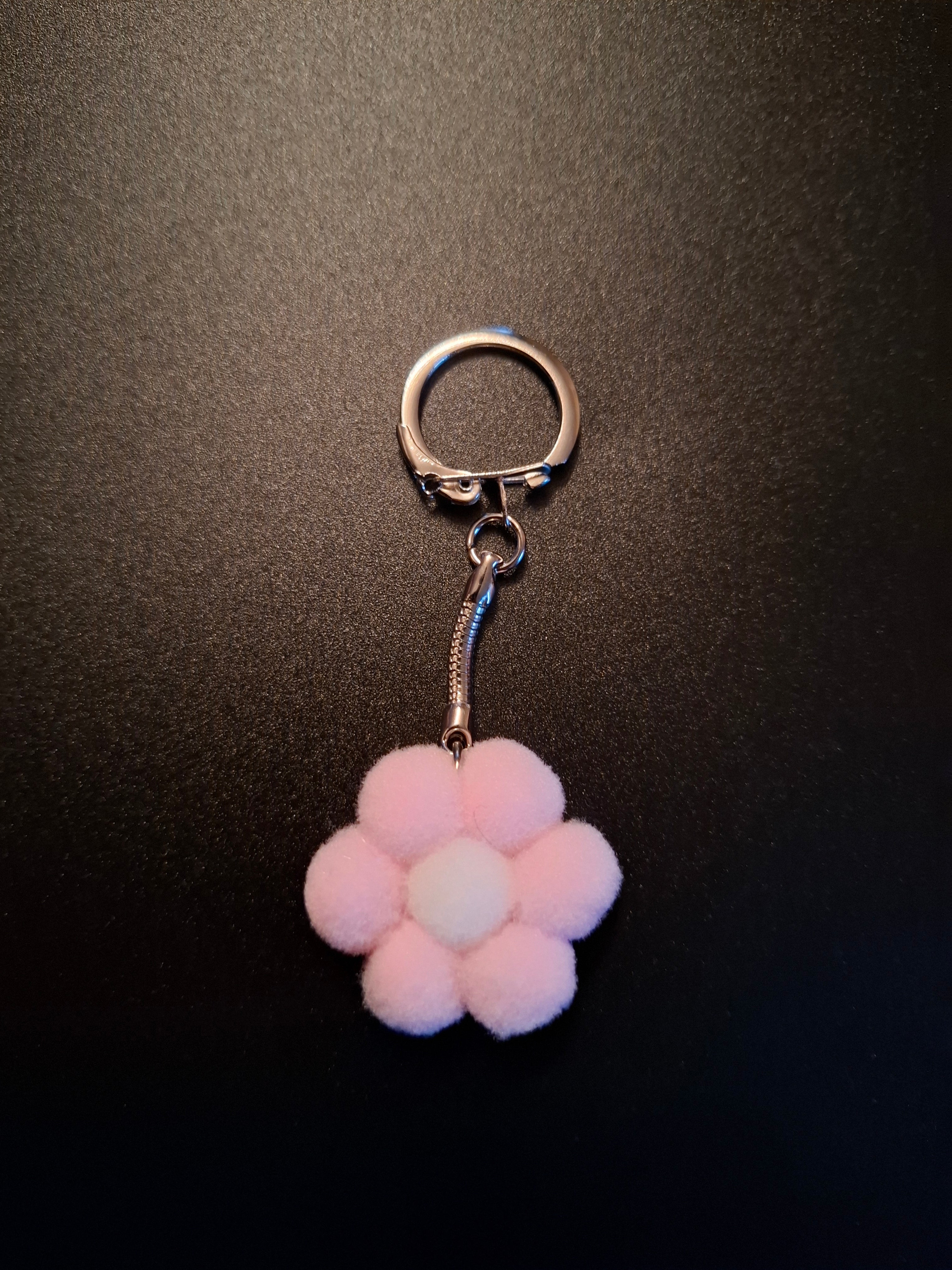 Porte-Clefs - Modèle Rose Pastel
