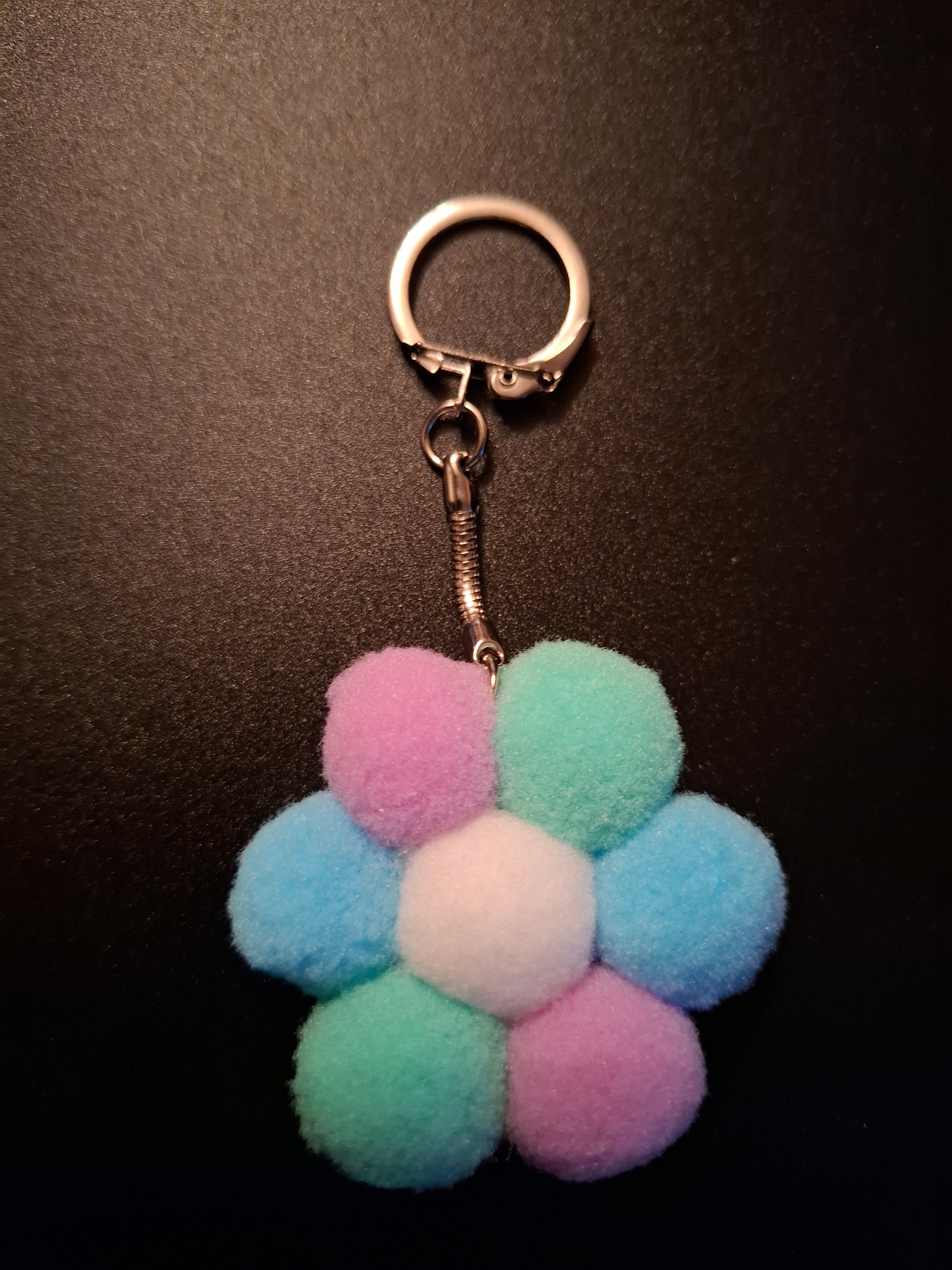 Porte-Clefs - Modèle Arc en Pastel